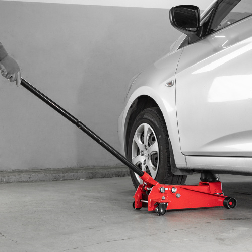 Домкрат гидравлический подкатной, 3 т, h подъема 130-465 мм Sparta по ценам производителя в Уфе с доставкой по всей России