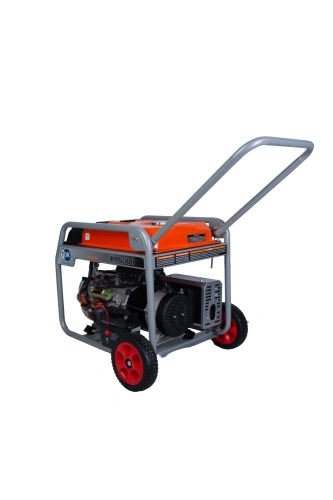 Генератор бензиновый 5,0 кВт 220В 27 л с электростартером и колесами TOR KM6500H по ценам производителя в Уфе с доставкой по всей России