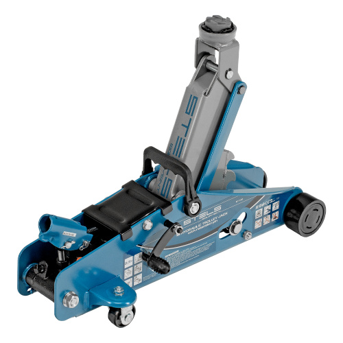 Домкрат гидравлический подкатной с фиксатором, 2.5 т, Safety Pin, 140-385 мм, в кейсе Stels по ценам производителя в Уфе с доставкой по всей России