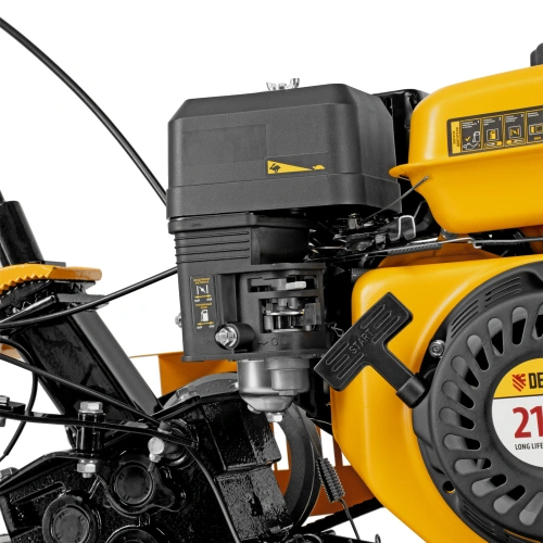 Мотоблок DPT-370S, 7 л.с., ремен.сцеп, фрез 3х4, ШОМ, передачи 3В/1Н Denzel по ценам производителя в Уфе с доставкой по всей России