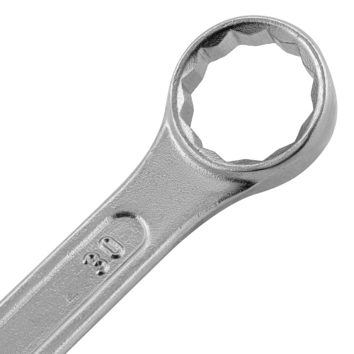 Ключ комбинированный, 30 мм, хромированный Sparta по ценам производителя в Уфе с доставкой по всей России