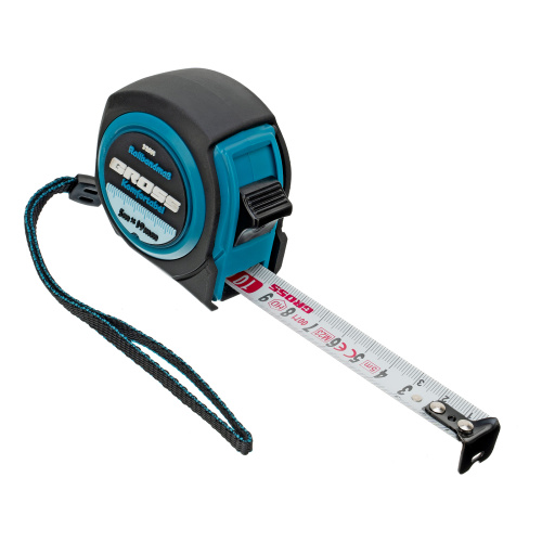 Рулетка Komfortabel 5 м х 19 мм,обрезиненный корпус Gross по ценам производителя в Уфе с доставкой по всей России