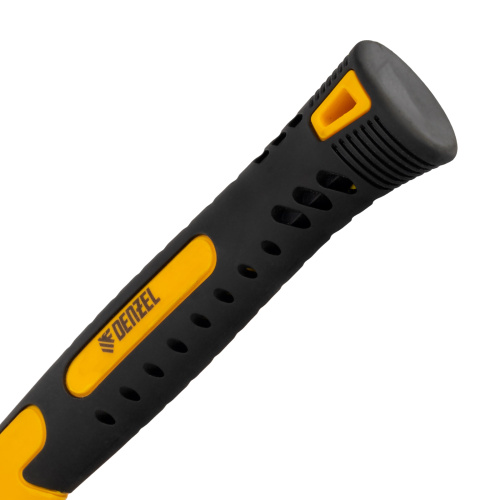 Киянка резиновая, 16 oz, черная резина, фибергласовая рукоятка Denzel по ценам производителя в Уфе с доставкой по всей России