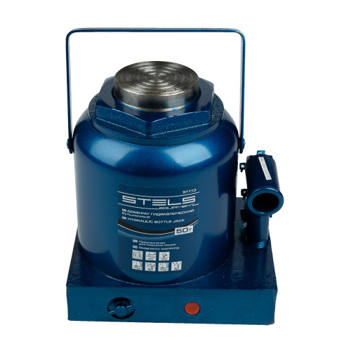 Домкрат гидравлический бутылочный, 50 т, H подъема 236-356 мм Stels по ценам производителя в Уфе с доставкой по всей России