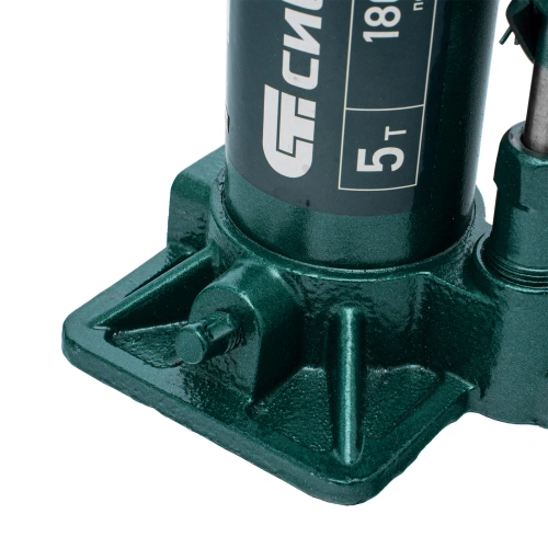 Домкрат гидравлический бутылочный, 5 т, 180-340 мм, в пласт. кейсе Сибртех по ценам производителя в Уфе с доставкой по всей России