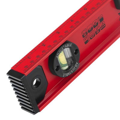 Уровень алюминиевый "Рельс", 600 мм, 3 глазка, усиленный Matrix по ценам производителя в Уфе с доставкой по всей России