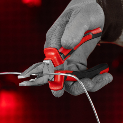 Плоскогубцы Nickel, 180 мм, никелированные, двухкомпонентные рукоятки Matrix по ценам производителя в Уфе с доставкой по всей России