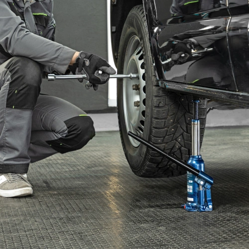 Домкрат гидравлический бутылочный, 4 т, h подъема 188-363 мм, в пластиковом кейсе Stels по ценам производителя в Уфе с доставкой по всей России