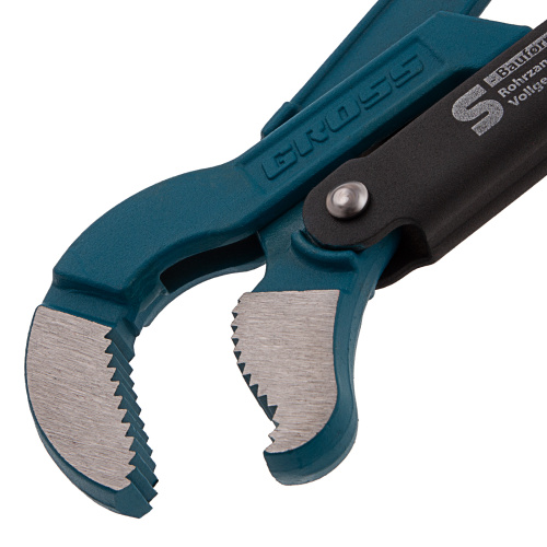 Ключ трубный рычажный 1.5, №2, цельнокованый, CrV, тип "S" Gross по ценам производителя в Уфе с доставкой по всей России