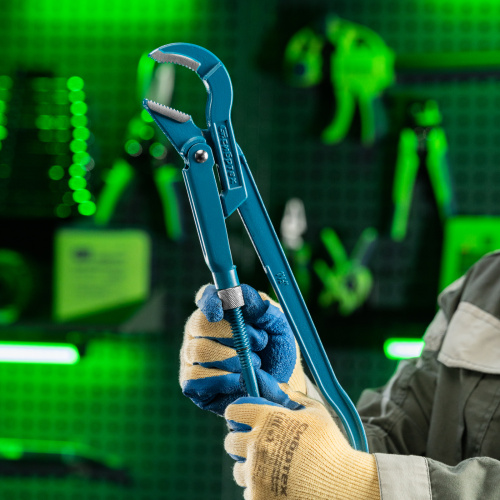 Ключ трубный рычажный №2, 1.5", литой, тип "B" Сибртех по ценам производителя в Уфе с доставкой по всей России