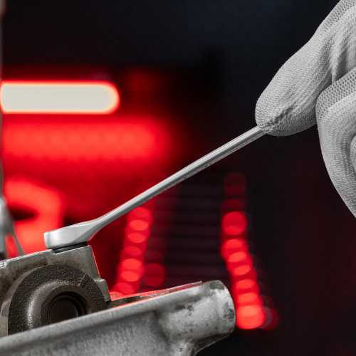 Набор ключей комбинированных, 6-22 мм, 12 шт, CrV, матовый хром Matrix по ценам производителя в Уфе с доставкой по всей России