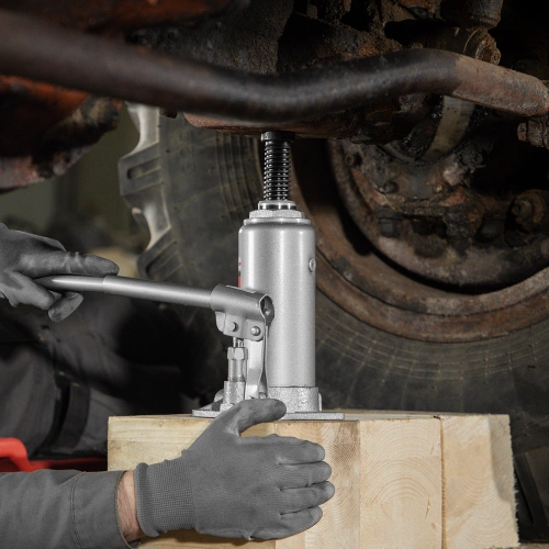 Домкрат гидравлический бутылочный, 10 т, h подъема 230-460 мм Matrix купить в Москве с доставкой по всей России | ProtosMarket.ru