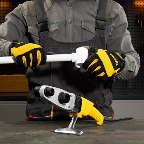 Аппарат для сварки пластиковых труб DWP-800, Х-Pro, 800 Вт, 300 град, комплект насадок, 20-32 мм Denzel по ценам производителя в Уфе с доставкой по всей России