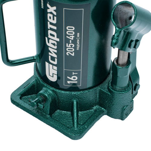 Домкрат гидравлический бутылочный, 16 т, 205-400 мм Сибртех по ценам производителя в Уфе с доставкой по всей России