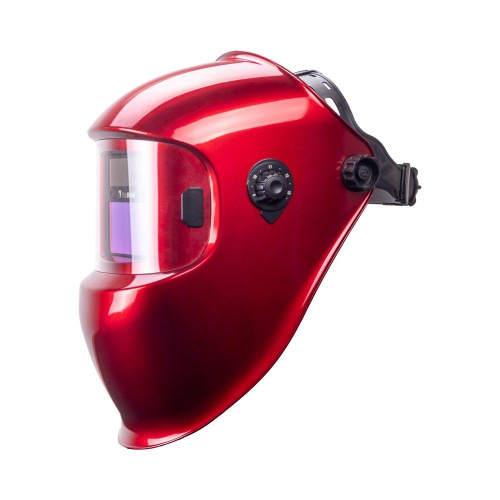 Маска сварщика КОРУНД-5 красная без коробки (ф-р 2100V, пр-во FoxWeld) по ценам производителя в Уфе с доставкой по всей России