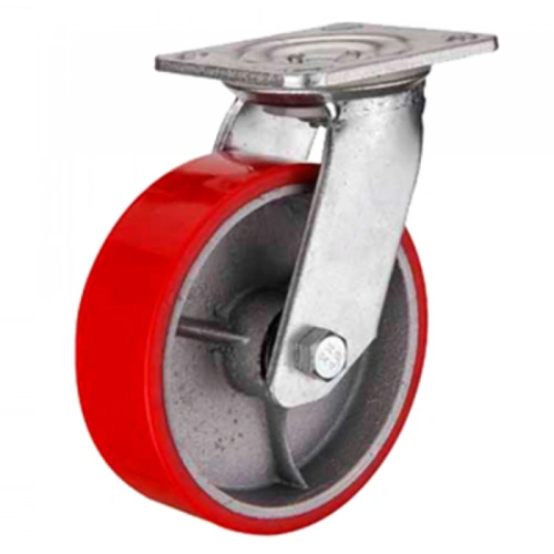 Колесо большегрузное поворотное SCp 931 75 мм полиуретановое (N) по ценам производителя в Уфе с доставкой по всей России