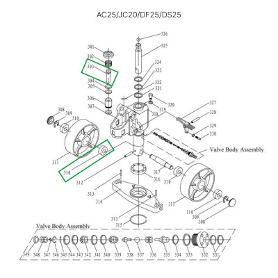 Подшипник рулевого колеса для гидравлических тележек AC25, DF25, JC20, AC30 по ценам производителя в Уфе с доставкой по всей России