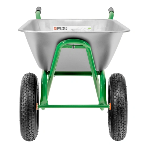 Тачка садово-строительная, 2-х колесная, усиленная, грузоподъемность 320 кг, объем 100 л Palisad по ценам производителя в Уфе с доставкой по всей России