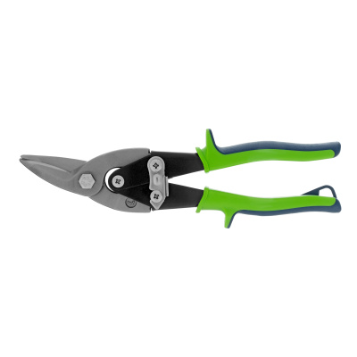 Ножницы по металлу, 250 мм, левый рез, сталь С55, двухкомпонентные рукоятки СИБРТЕХ по ценам производителя в Уфе с доставкой по всей России