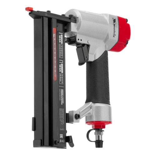 Нейлер-степлер пневматический 2 в 1, гвозди 18GA длина 10-50 мм, скобы 18GA длина 25-40 мм Matrix по ценам производителя в Уфе с доставкой по всей России