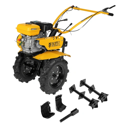 Мотоблок DPT-270, 7 л.с, ременное сцепление, ширина 85 см, глубина 35 см, фрез 3 х 4, ШОМ, передачи 2В/1Н Denzel по ценам производителя в Уфе с доставкой по всей России