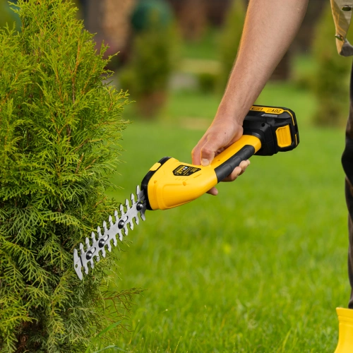 Ножницы-кусторез аккумуляторные GS-20, Li-Ion, 20 В Denzel по ценам производителя в Уфе с доставкой по всей России