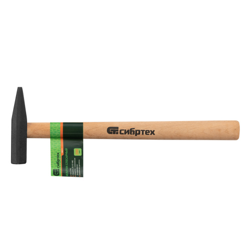 Молоток слесарный 200 г, квадратный боек, деревянная рукоятка Сибртех по ценам производителя в Уфе с доставкой по всей России