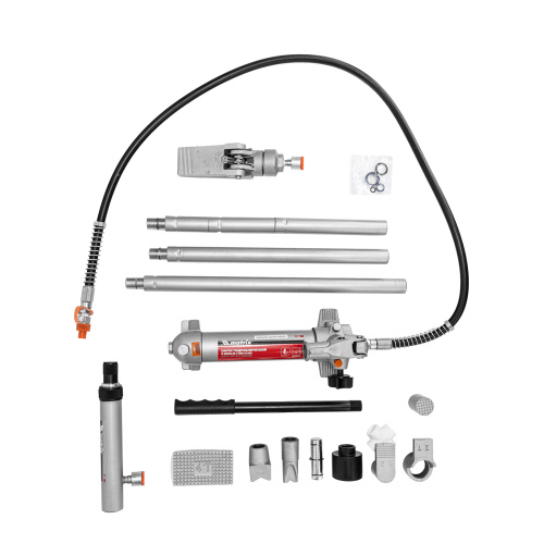 Растяжка гидравлическая, 4 т, набор из 17 предметов, 7 сменных насадок, в пластиковом кейсе Matrix по ценам производителя в Уфе с доставкой по всей России