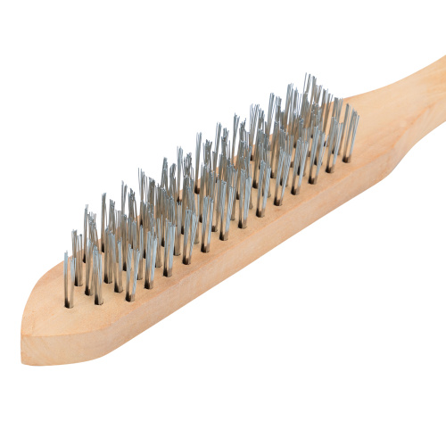 Щетка пятирядная металлическая с деревянной ручкой Sparta по ценам производителя в Уфе с доставкой по всей России