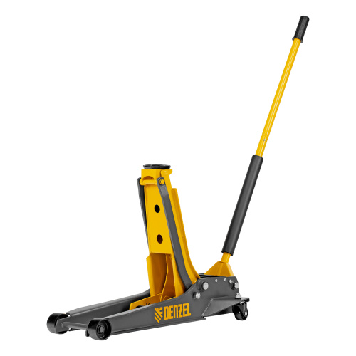 Домкрат гидравлический подкатной, 3 т, 85-610 мм, быстрый подъем, низ. подхват, проф, SUV Denzel по ценам производителя в Уфе с доставкой по всей России
