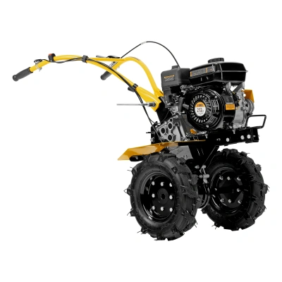 Мотоблок DPT-170, 7 л.с., ремен.сцеп, шир 85 см, глуб 35 см,фрез 3х3,ШОМ,скор 2В/1Н,кол 8" Denzel по ценам производителя в Уфе с доставкой по всей России