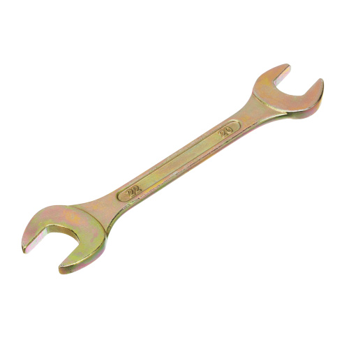 Набор ключей рожковых 6-22 мм, 8 шт, желтый цинк Сибртех по ценам производителя в Уфе с доставкой по всей России