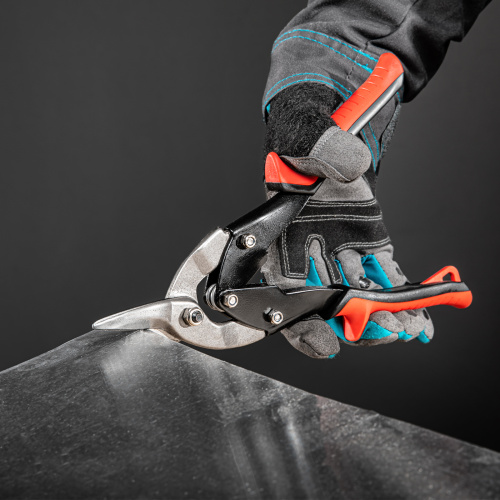 Ножницы по металлу, 250 мм, правые, обрезиненные рукоятки Matrix по ценам производителя в Уфе с доставкой по всей России