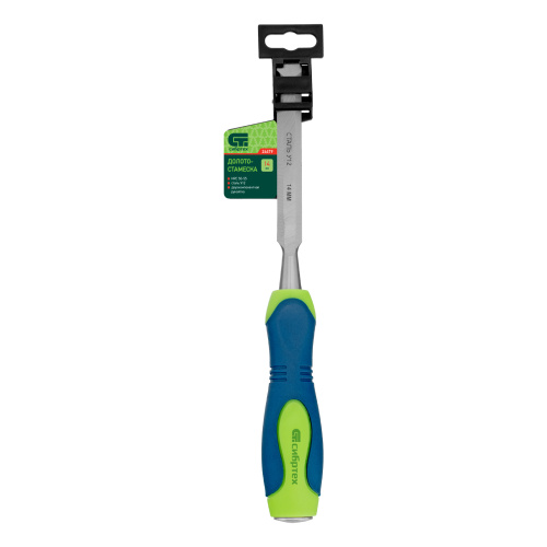 Долото-стамеска, 14 мм, двухкомпонентная рукоятка Сибртех по ценам производителя в Уфе с доставкой по всей России