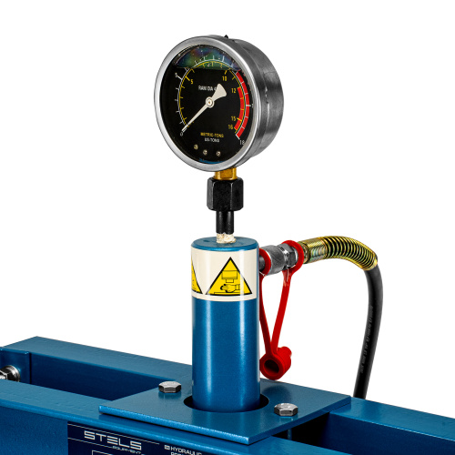 Пресс гидравлический с манометром, 12 т (комплект из 2 частей) Stels по ценам производителя в Уфе с доставкой по всей России