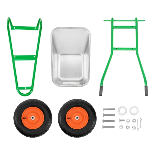 Тачка садово-строительная, 2-х колесная, усиленная, грузоподъемность 320 кг, объем 100 л Palisad по ценам производителя в Уфе с доставкой по всей России
