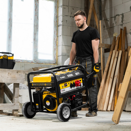 Транспортировочный комплект (колеса и ручки) для генераторов PS Denzel по ценам производителя в Уфе с доставкой по всей России