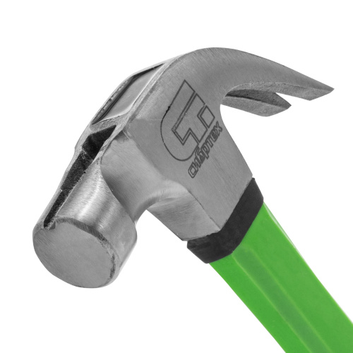 Молоток-гвоздодер, 450 г, с магнитом, фибергласовая обрезиненная рукоятка Сибртех по ценам производителя в Уфе с доставкой по всей России