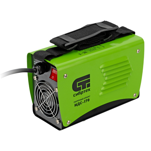 Аппарат инверторный дуговой сварки ИДС-170, 170 А, ПВ 80%, диаметр электрода 1.6-3.2 мм Сибртех по ценам производителя в Уфе с доставкой по всей России