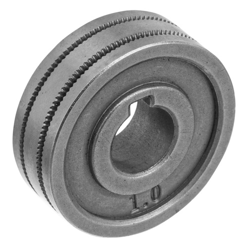 Подающий ролик, зубчатый профиль под флюсовую проволоку 0,8-1мм, 2 шт Denzel по ценам производителя в Уфе с доставкой по всей России