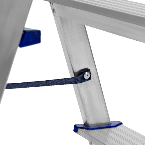 Стремянка двусторонняя 3 ступени, алюминиевая, Сибртех по ценам производителя в Уфе с доставкой по всей России