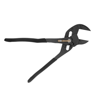 Клещи переставные, кнопочный механизм, обливные рукоятки, сантехнические, 250 мм Denzel по ценам производителя в Уфе с доставкой по всей России