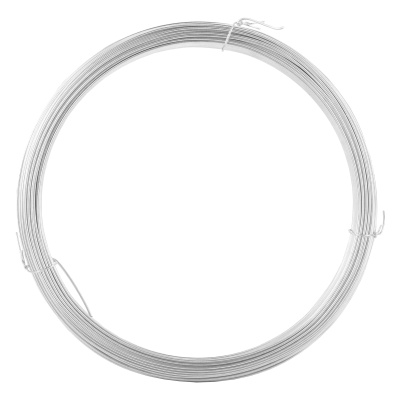 Проволока стальная 50 м, оцинкованная, термообработанная 1 мм Сибртех по ценам производителя в Уфе с доставкой по всей России