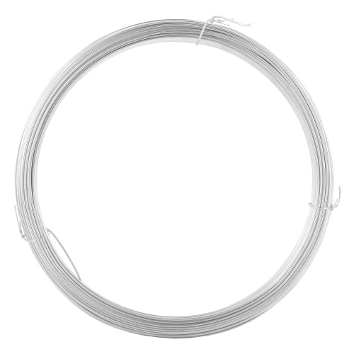 Проволока стальная 50 м, оцинкованная, термообработанная 1 мм Сибртех по ценам производителя в Уфе с доставкой по всей России