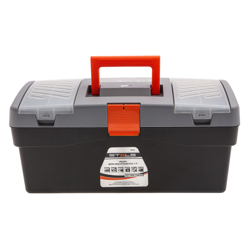 Ящик для инструмента 17", 420 х 220 х 180 мм, пластик Stels по ценам производителя в Уфе с доставкой по всей России
