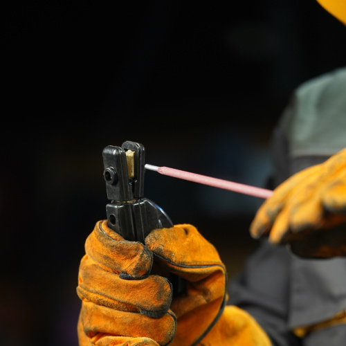 Электроды DER-46, диам. 4 мм, 1 кг, рутиловое покрытие Denzel по ценам производителя в Уфе с доставкой по всей России