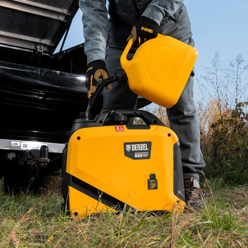 Генератор инверторный GS-2200iS, 2,2 кВт, 230 В, закрытый корпус, ручной старт DENZEL по ценам производителя в Уфе с доставкой по всей России