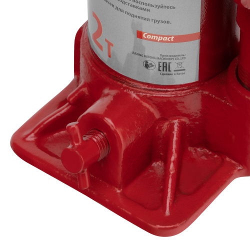 Домкрат гидравлический бутылочный 2 т, h подъема 150-280 мм Sparta Compact по ценам производителя в Уфе с доставкой по всей России