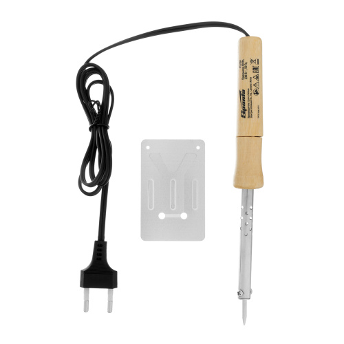 Паяльник с ручкой из дерева, 40 Вт, 220 В Sparta по ценам производителя в Уфе с доставкой по всей России