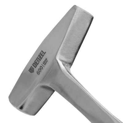 Молоток слесарный 600 г, цельнометаллический, двухкомпонентная рукоятка Denzel по ценам производителя в Уфе с доставкой по всей России